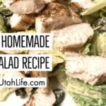 the best homemade caesar salad recipe