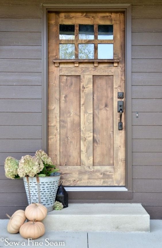 gorgeous wood door
