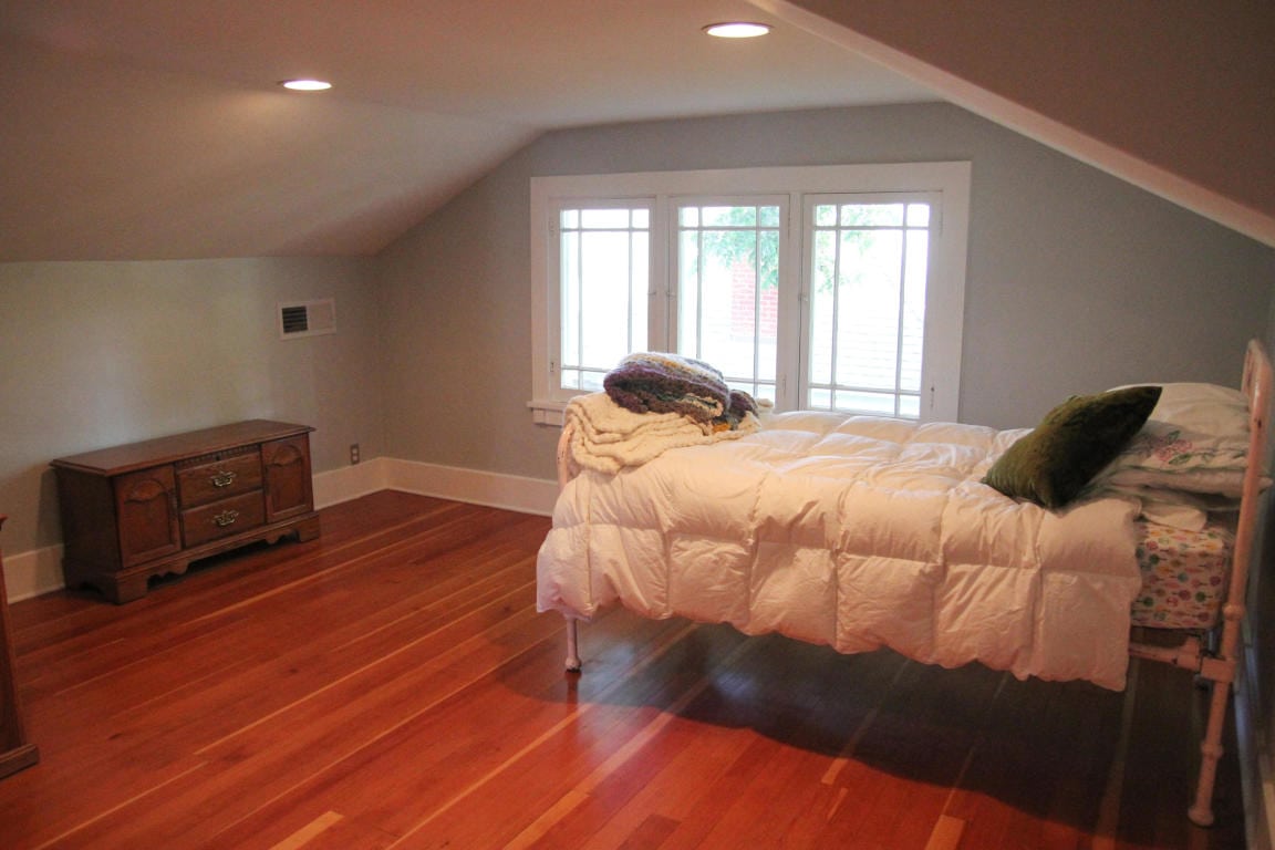 Upstairs bedroom remodel