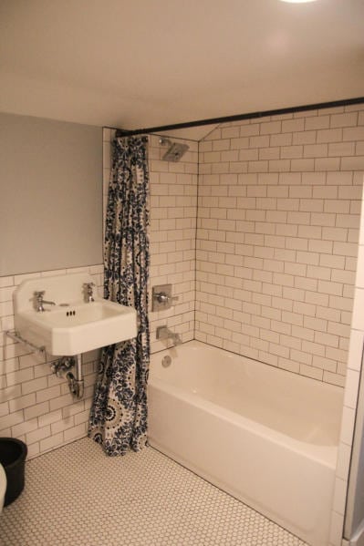 Upstairs bathroom remodel