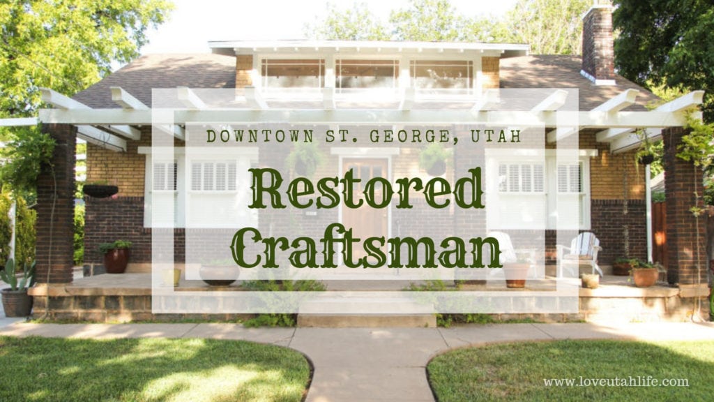 downtown St. George restored craftsman