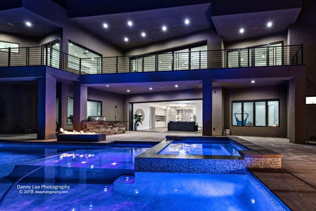 contemporary luxury home