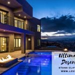 stone cliff luxury home