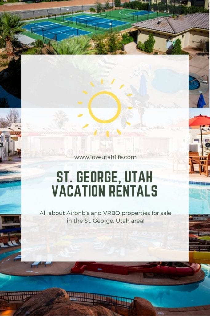 st. george utah vacation rentals